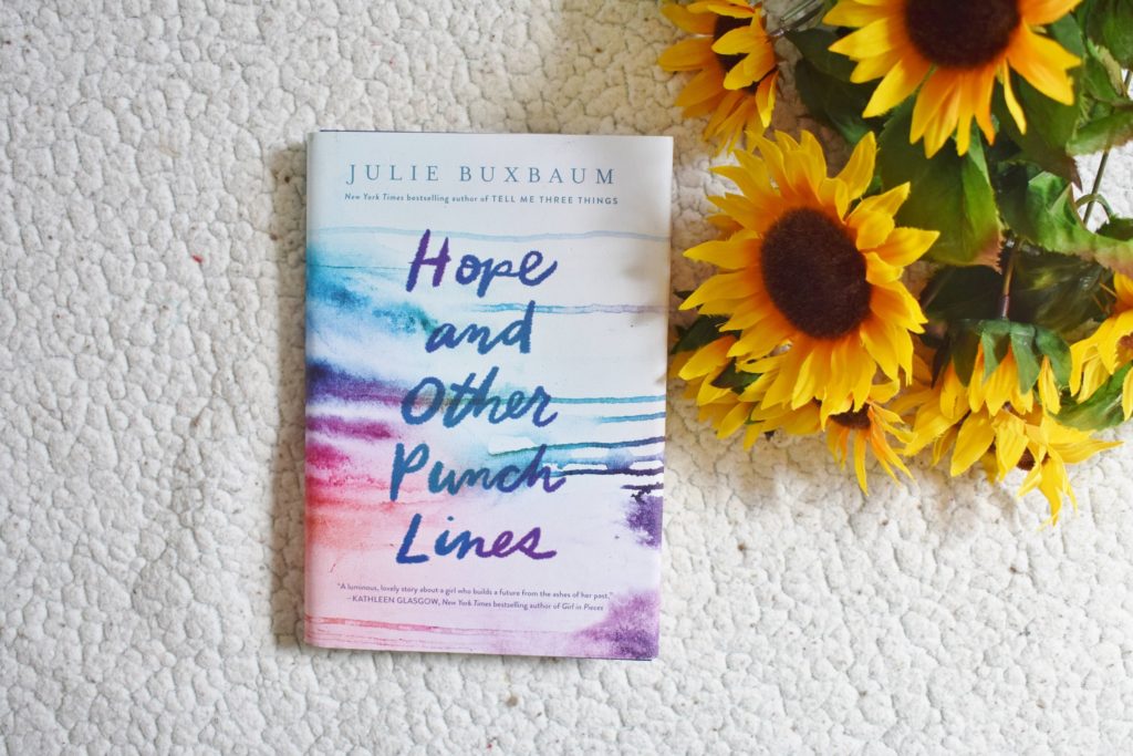 Hope and Other Punch Lines and sunflowers