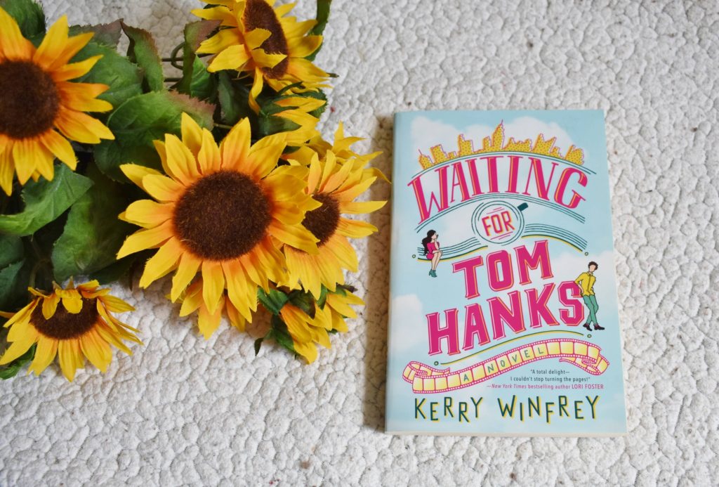 Waiting for Tom Hanks book and sunflowers