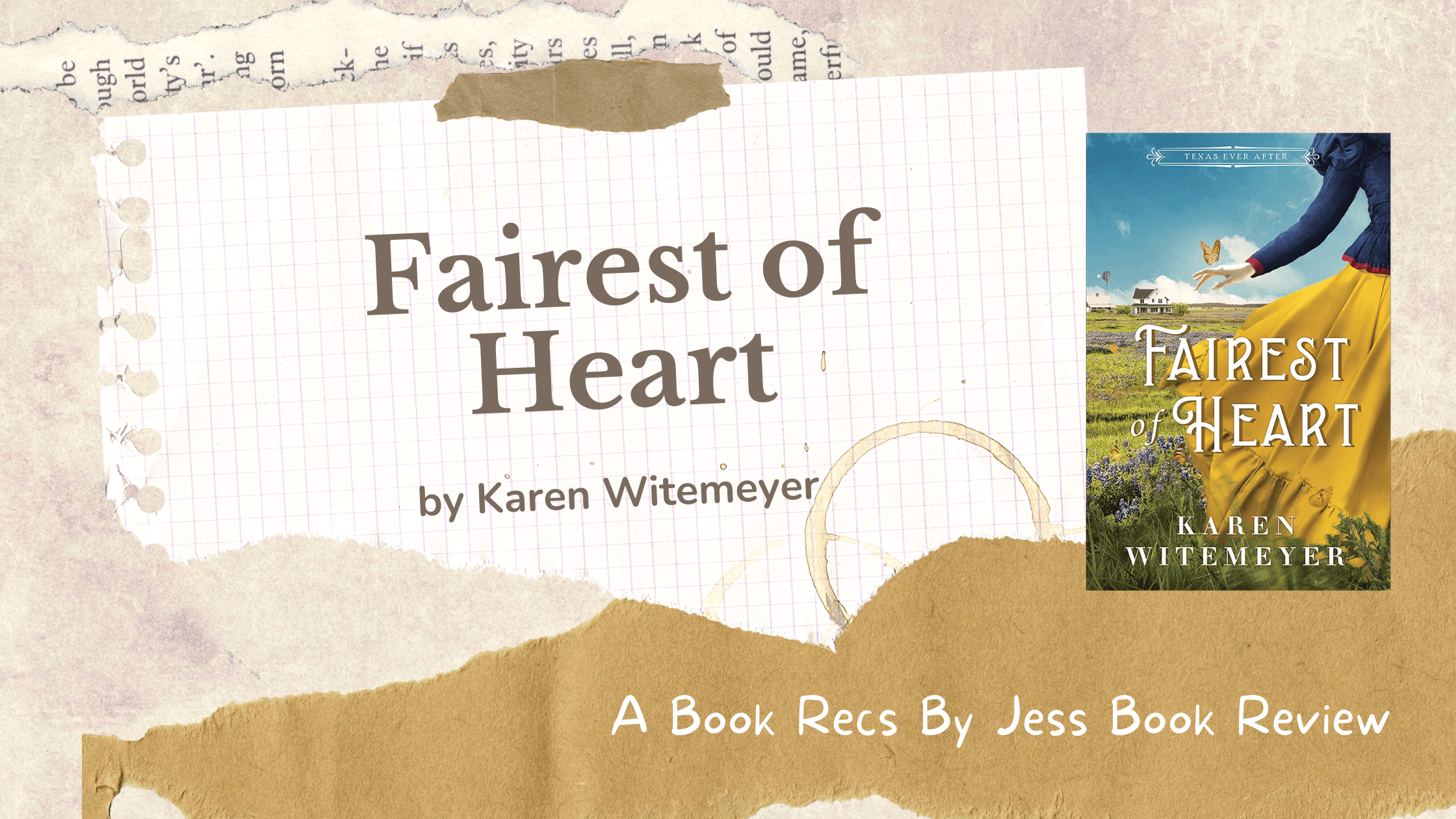Fairest of Heart Book Review graphic