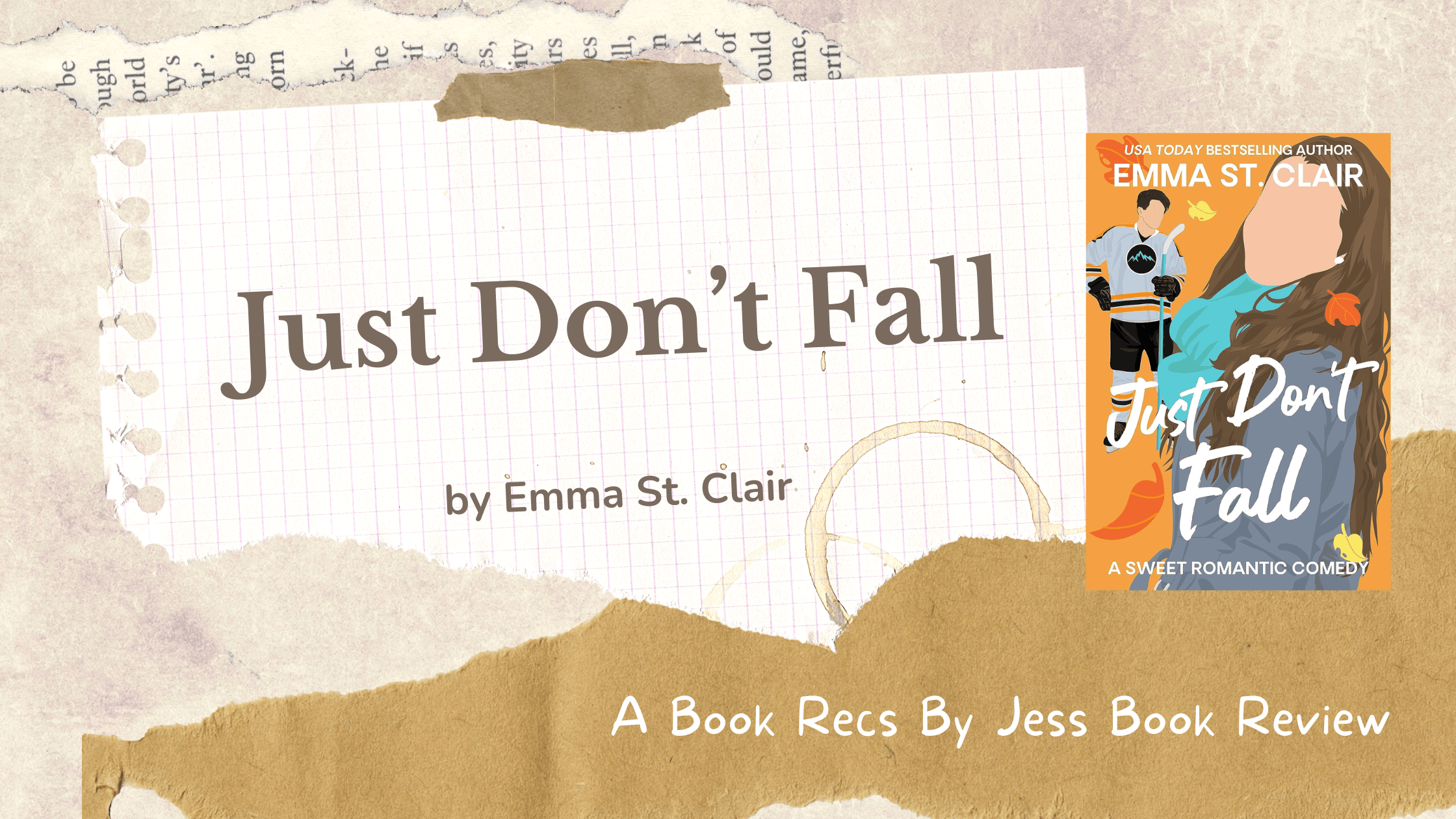 Just Don't Fall by Emma St. Clair book review