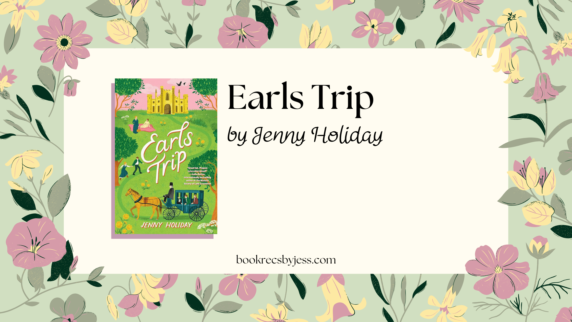 Earls Trip by Jenny Holiday Book Review